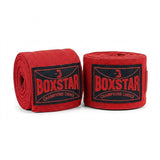 BOXSTAR Premium Hand Wraps – Champions Choice 🥊 Red