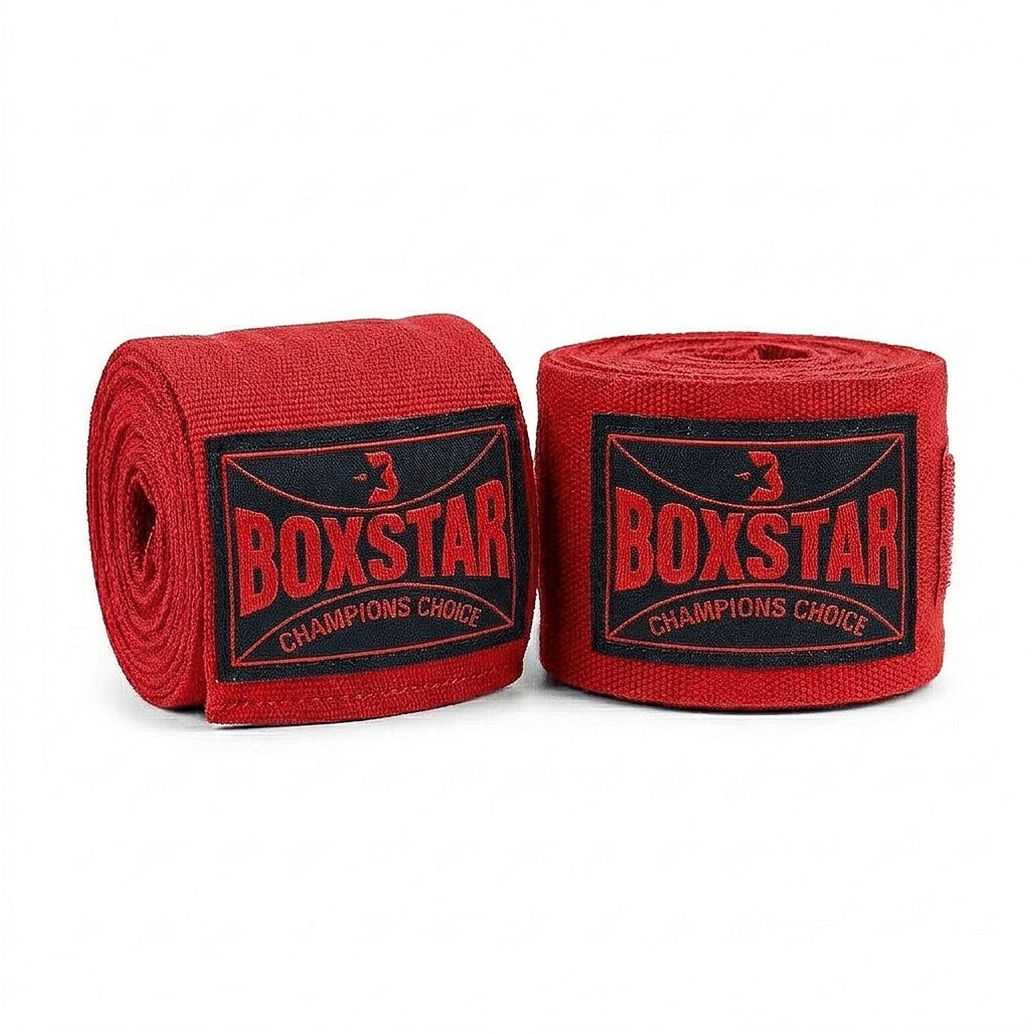 BOXSTAR Premium Hand Wraps – Champions Choice 🥊 Red