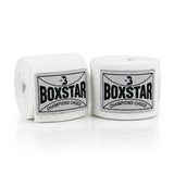 BOXSTAR Premium Hand Wraps – Champions Choice 🥊 White