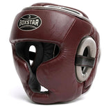 BOXSTAR Elite Boxing Head Guard 100% Genuine Leather