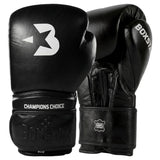 BOXSTAR Genuine Leather Sparring Boxing Gloves Hand Moulded Fit