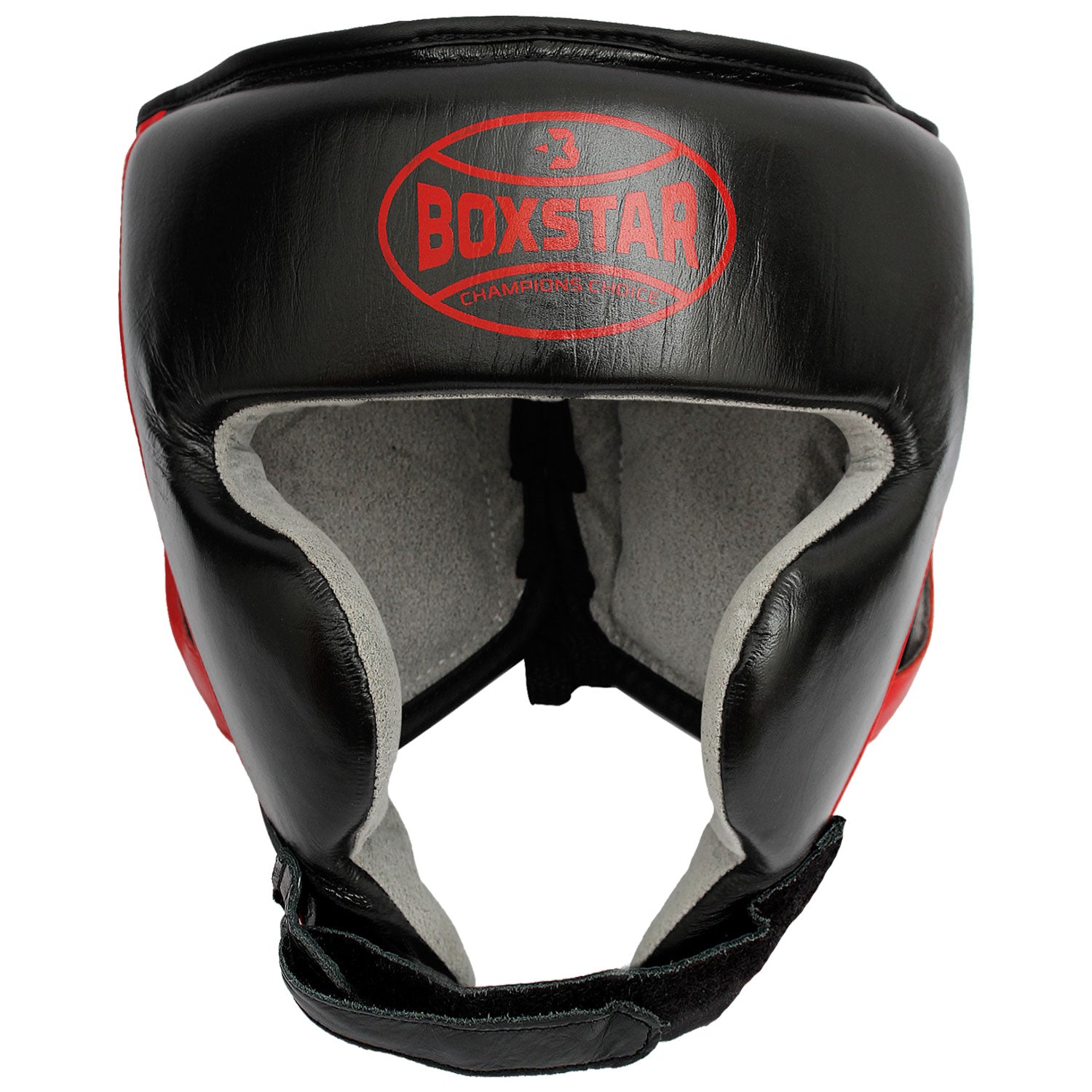 BOXSTAR Genuine Leather Boxing Head Guard