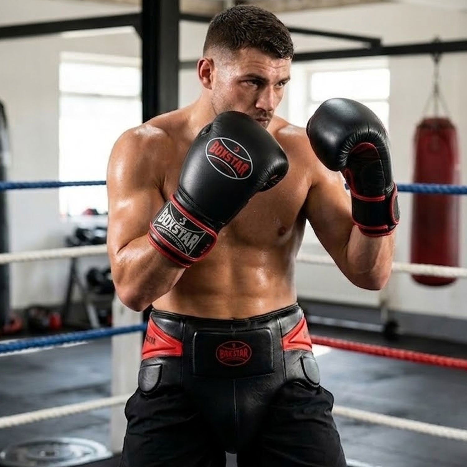 Boxstar boxing gloves for training and sparring in UK gyms
