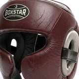 BOXSTAR Elite Boxing Head Guard 100% Genuine Leather