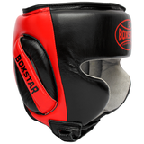 BOXSTAR Genuine Leather Boxing Head Guard